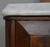 SOLD Antique Victorian Marble Top Burl Walnut Drop Center Dresser