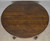SOLD Antique Round Oak Mission Style Dining Room Table