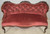 SOLD Antique Victorian Mahogany Carved Loveseat