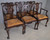 SOLD Antique Set of 6 Chippendale Mahogany Ball and Claw Dining Chairs