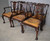 SOLD Antique Set of 6 Chippendale Mahogany Ball and Claw Dining Chairs