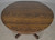 SOLD Antique Round Oak Mission Style Dining Table