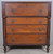 SOLD Antique Dresser, Early Period Country Bonnet Chest