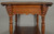 SOLD Antique Carved Library Table with Drawer