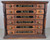 SOLD Antique Victorian Six Drawer Walnut Spool Cabinet by J&P Coats