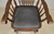 SOLD Antique Rocking Chair, Oak Press Back Platform Rocker Original Condition