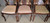 SOLD Antique Set of 10 Period Flame Mahogany Empire Dining Chairs