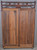 SOLD Antique Victorian Carved Double Door Bookcase