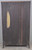 SOLD Antique Oak Double Door Carved Pillar Bookcase with Drawers