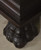 SOLD Antique Mahogany Claw Foot Grandfather Clock with 5 Tubes