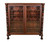SOLD Antique Mahogany Acanthus Carved Claw Foot Bookcase