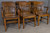 SOLD Antique Set of 6 Assembled Oak Armchairs