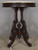 SOLD Antique Victorian Carved Oval Marble Top Parlor Stand