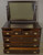 SOLD Antique Solid Mahogany Four Piece Bedroom Set – Twin Pineapple Beds