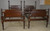 SOLD Antique Solid Mahogany Four Piece Bedroom Set – Twin Pineapple Beds