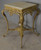 SOLD Monumental Pierce Carved Brass and Onyx Oversize Parlor Table – Rare