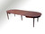 SOLD Oval Mahogany Banquet Dining table w/3 leaves