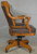 SOLD Antique Victorian Oak Lawyers Bankers Office Chair – Classy