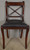 SOLD Vintage Set of 10 Mahogany Dining Chairs
