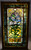 SOLD Antique Victorian Leaded Stained Glass Window with Lillies
