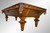 SOLD Antique Fantastic Victorian Tiger Oak Billiards Pool Table
