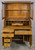SOLD Antique Victorian Oak Macy Secretary Roll Top Desk – RARE