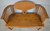 SOLD Antique Victorian Oak Hall Bench