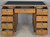 SOLD Antique Victorian Walnut Flat Top Writing Desk