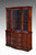 SOLD Mahogany Curved Door Breakfront China Cabinet by Drexel