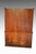 SOLD Mahogany Curved Door Breakfront China Cabinet by Drexel
