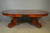 SOLD Antique Mahogany Dining Table, Round Banquet Table - High