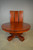 SOLD Antique Mahogany Dining Table, Round Banquet Table - High