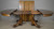 SOLD Antique Round Oak Claw Foot Split Base Table w/3 Leaves