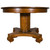 SOLD Antique Round Oak Empire Style Dining Table – 44” Round