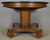SOLD Antique Round Oak Empire Style Dining Table – 44” Round