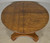 SOLD Antique Round Oak Empire Style Dining Table – 44” Round