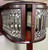 SOLD Antique Victorian Leaded Jeweled Back Bar Cabinet