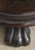 SOLD Antique Mahogany Claw Foot Tall Plant Stand