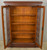 SOLD Antique Oak Leaded Door Bookcase