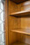 SOLD Antique Oak Leaded Door Bookcase