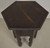SOLD Antique Hexagon Oak Plant Stand