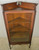 SOLD Antique Victorian Oak Corner China Closet
