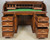 SOLD Antique Victorian Walnut Roll Top Desk, Walnut Desk