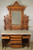Antique Monumental Marble Top Sideboard – Extra Tall #22050