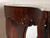 SOLD Antique Swan Carved Mahogany Marble Top Console Table