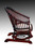 SOLD Antique Hunzinger Lollipop Platform Rocker