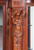 SOLD Antique Carved Mahogany China Closet - Horner