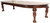 SOLD Antique Mahogany Carved Banquet Table by Horner