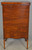 SOLD Antique Tiger Oak Jewelry Cabinet, Watch Cupboard or Coin Cabinet