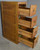 SOLD Antique Oak Four-Drawer File Cabinet - Bureau of Sole Makers